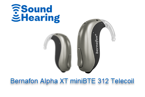 Bernafon-Alpha-XT-MiniBTE-312-Telecoil hearing aid