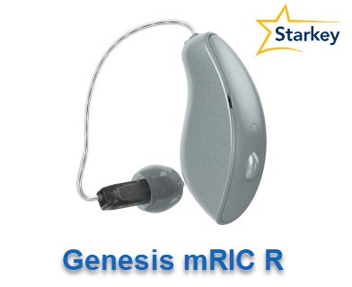 Starkey Genesis AI mRIC Rechargeable Hearing Aid