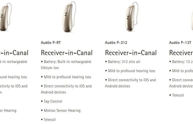 Phonak Audeo Paradise hearing aids
