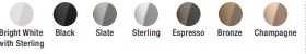 Starkey hearing aid colours