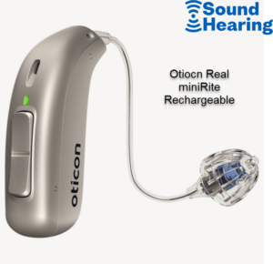 Oticon Real MiniRite Rechargeable hearing aid