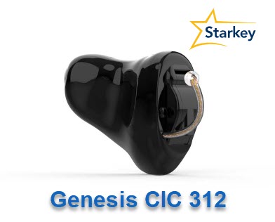 Starkey-Genesis-312-CIC-Hearing-Aid