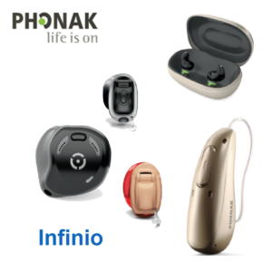Phonak Infinio hearing aids all models available