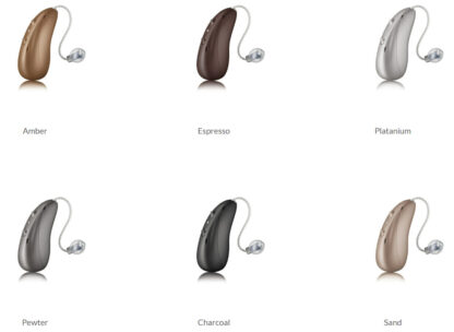 unitron Smile Colours, Amber, espresso, Platinum, pewter, charcoal and sand