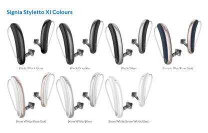 Signia Styletto IX Colours