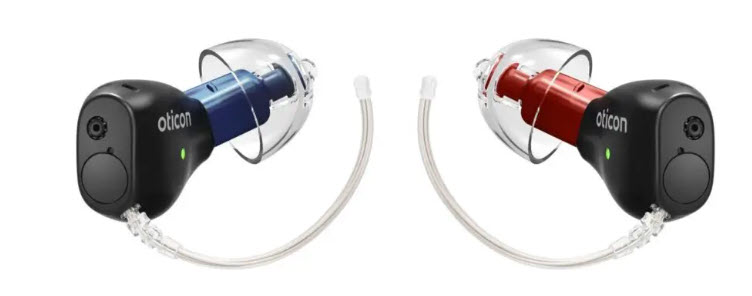 Oticon Zeal NXT in-the-ear hearing aids