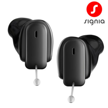 Signia Insio Charge & GO IX hearing aids Black