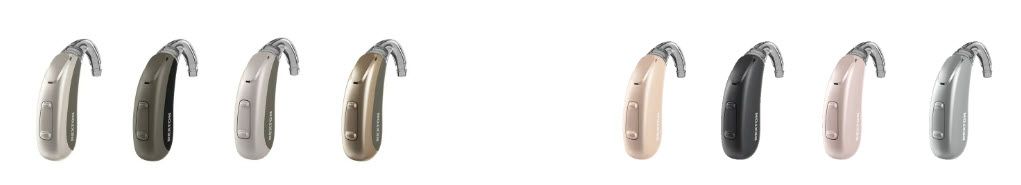 Rexton Reach Rugged Hearing aid colours