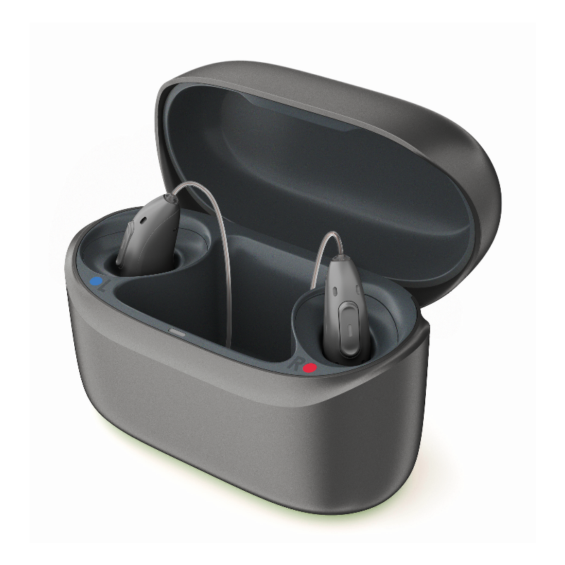 Phonak ChargerGo RIC I E with internal battery for up to 3 full recharges